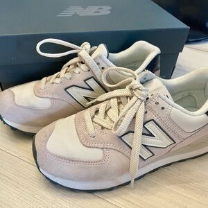New Balance Pink and Gray Sneakers